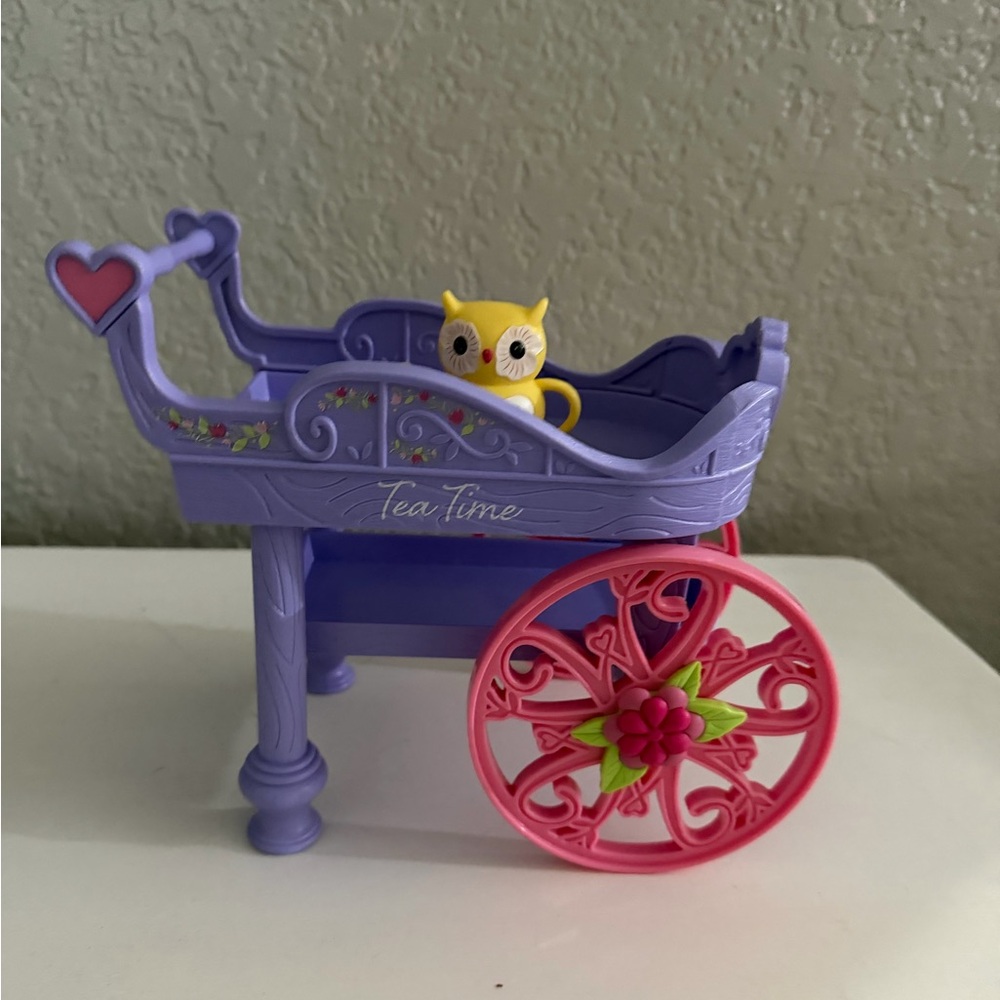 American Girl Wellie Wisher Tea time cart a lot of items missed original